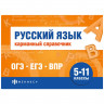 Справочник карманный А6 Русский язык. Шпаргалки для подготовки к экзаменам (Феникс) арт.70187