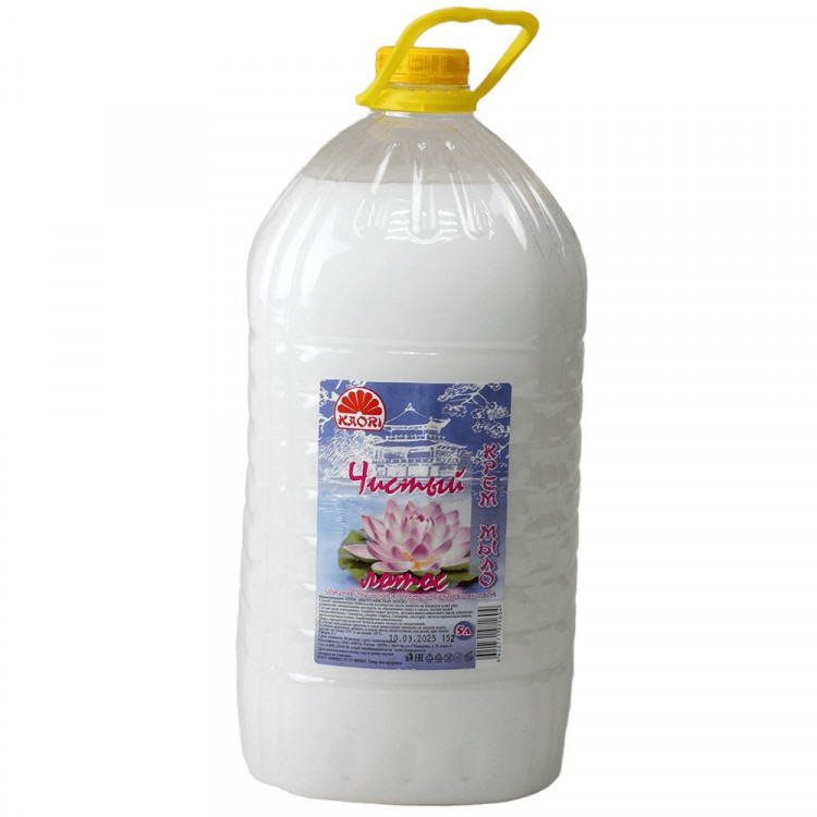 Туалетное мыло 5л ПЭТ KAORI чистый лотос  (Ст.4)