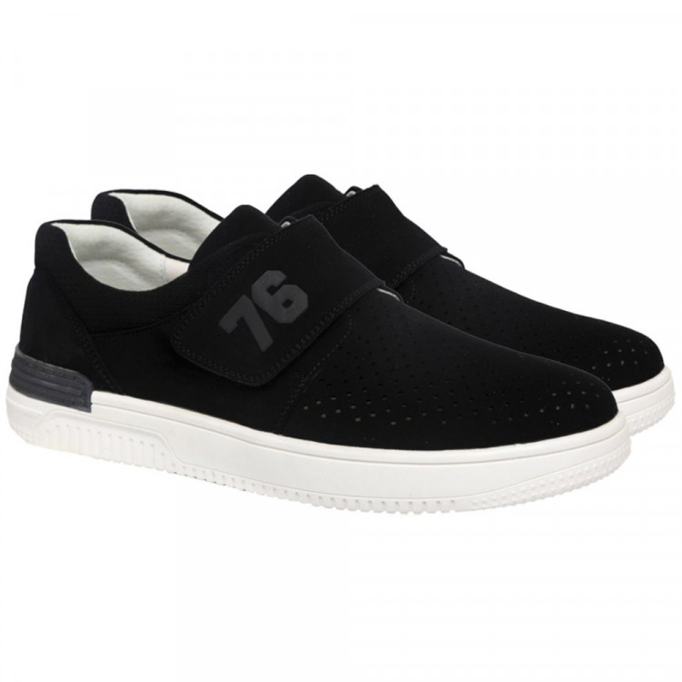 Полуботинки для мальчика (Indigo Kids) черный верх-искусственная кожа подкладка-натуральная кожа арт.44-0100A2