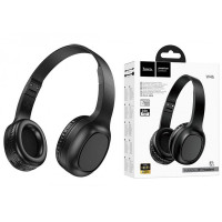 Наушники мониторные беспров. HOCO W46 wireless headphones цв.черный