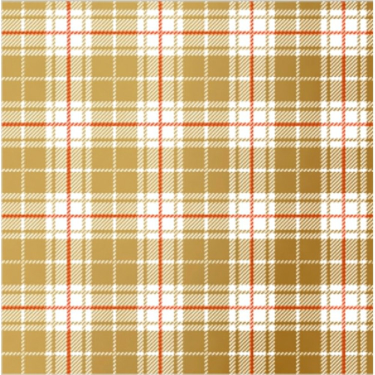 Салфетки бумажные 33*33см 3 слоя 20шт/уп. Bouquet "Клетка золотая" арт.25080