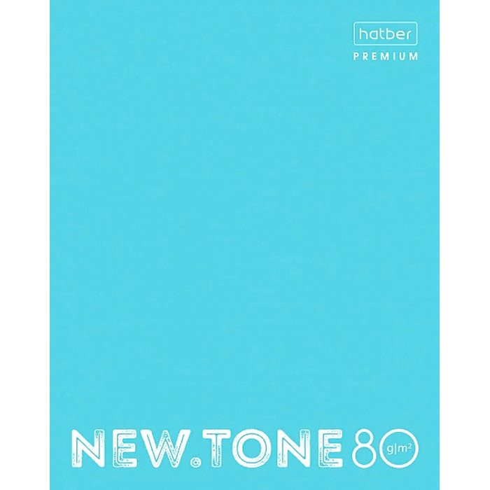 Тетрадь А5 клетка 80 листов скоба (Hatber) NEWtone Pastel Пион арт 80Т5лA1_05025