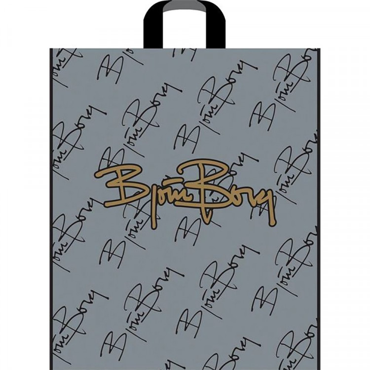 Пакет ПВД с ручкой петля "Борг" 36*43+3см 55мкм арт.ПТЛ15730