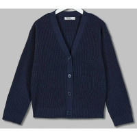 Кардиган для девочки (Делорас) арт.63979M размер 36/140-46/170 цвет черный