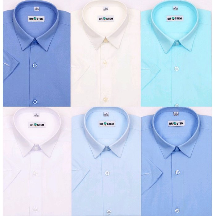 Сорочка детская короткий рукав размерный ряд 29/116-122-36/158-164  цвет молочный Brostem арт.203ds