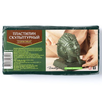 Пластилин скульптурный 500 грамм (GLOBUS) оливковый мягкий арт ПЛС-03 Пластилин скульптурный 500 грамм (GLOBUS) оливковый мягкий арт ПЛС-03