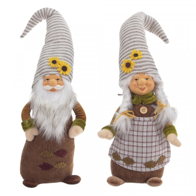 Игрушка декор. набивная Гном 60см асс. арт.767028