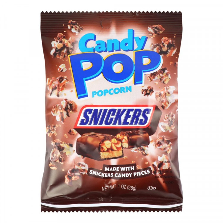 Попкорн Candy Pop 28гр Сникерс (Ст.8)