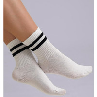 Носки детские для мальчика артикул С1451 80% хлопок, 18% полиамид, 2% эластан цвет белый (Clever)