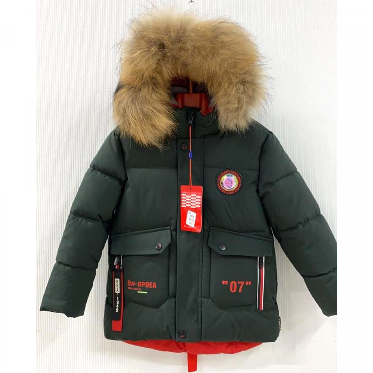 Комплект зимний для мальчика (MULTIBREND) арт.lfy-EAC-683-3 цвет зеленый