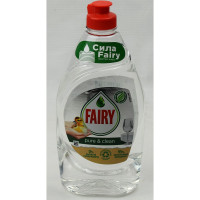 Моющее средство для посуды Fairy Oxi 450мл Pure&Clean (Ст.10)