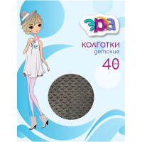 Колготки арт.П31-288 95% полиамид 5% эластан Сердечки цвет черный (Эра)