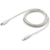 Кабель Buro USB A(m) USB B(m) 3м (USB2.0-AM/BM-3) серый