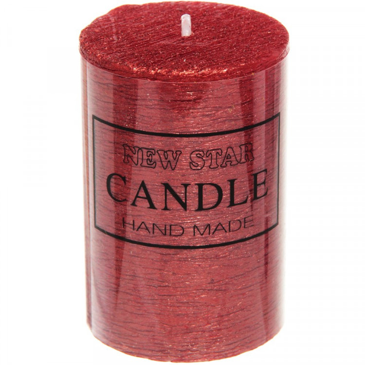Свеча столбик "New Star ZD-072" 05*7,5см цв.красный арт.114-138 Свеча столбик "New Star ZD-072" 05*7,5см цв.красный арт.114-138