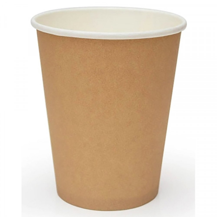 Стакан бумажный 200/260мл крафт 75шт в упаковке Стакан бумажный 200/260мл крафт 75шт в упаковке