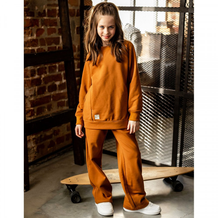 Костюм спортивный для девочки арт.BATIK ЛЕКА размер 34/134-42/164 охра Костюм спортивный для девочки арт.BATIK ЛЕКА размер 34/134-42/164 охра