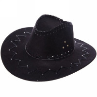 Шляпа карнавальная "Ковбой" черный арт.770-0236