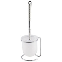 Щетка  д/унитаза с подставкой напольная + держатель для туал. бумаги 10*12*37 см