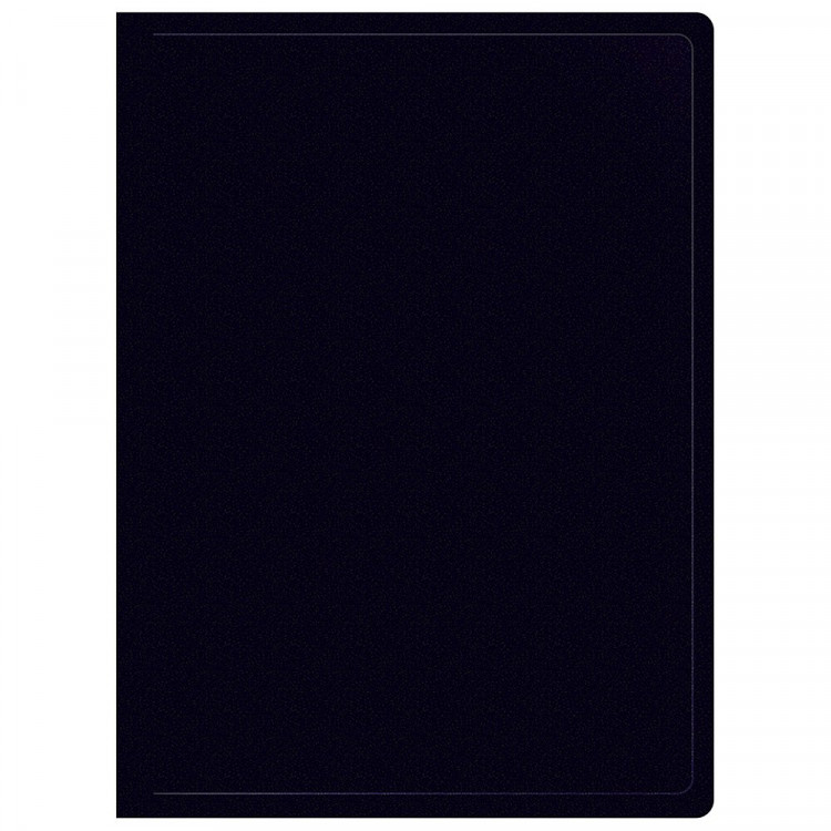 Папка 40 файлов 0,50мм пл. BURO черный арт.ECB40BLACK