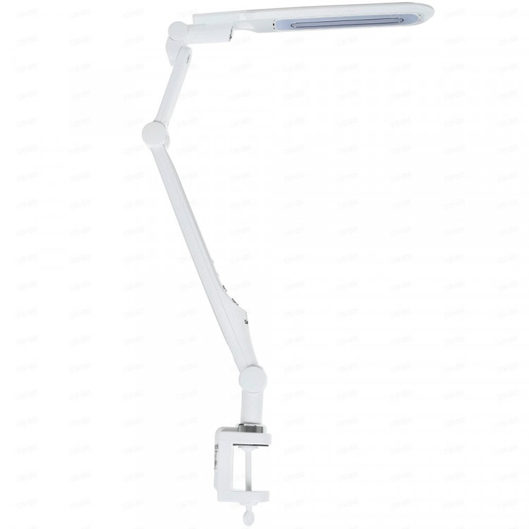 Светильник настольный на струбцине Camelion (230V/10W/LED) арт.KD-830 белый