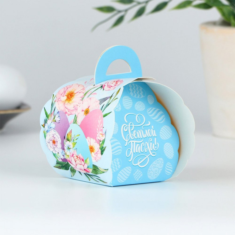 ПАСХА Коробка подарочная "Светлой Пасхи" арт.9936172