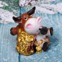 Статуэтка СГ "Бычок Гаврюша" 6,5см арт.541-235 Статуэтка СГ "Бычок Гаврюша" 6,5см арт.541-235