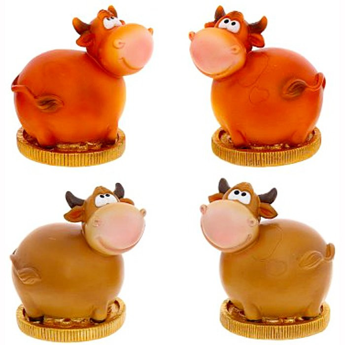 Копилка СГ "Бык" 8см в ассортименте арт.753753 Копилка СГ "Бык" 8см в ассортименте арт.753753