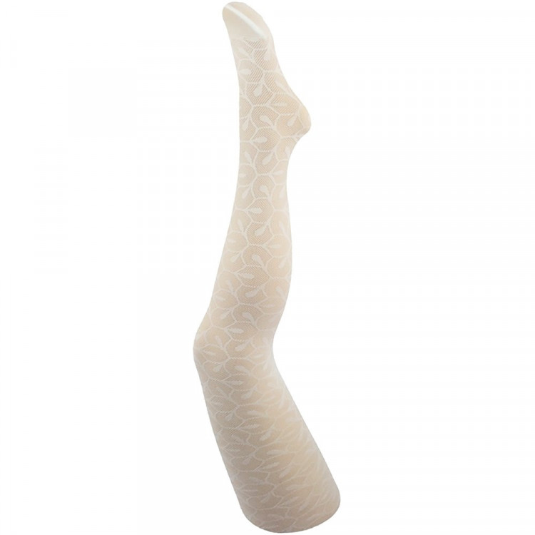 Колготки арт.П31-579 95% полиамид 5% эластан Трилистник цвет белый (Эра)