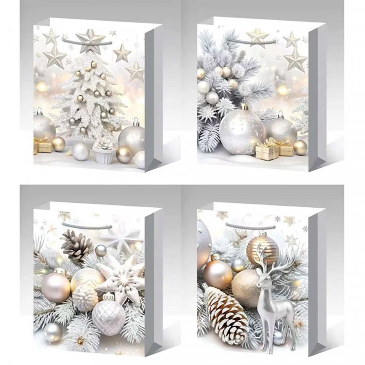 Пакет подароч. бумаж. 18*24см "Морозный денек" арт.230-942 Пакет подароч. бумаж. 18*24см "Морозный денек" арт.230-942