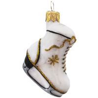 Украшение на ёлку стекло 05см "Конек" п/у арт.ФУ-628