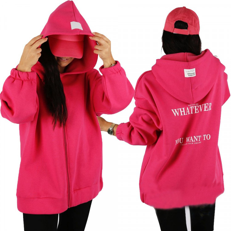 Толстовка утепленная для девочки арт.Teto 17739 размер 32/128-44/164 трикотажный цвет малиновый Толстовка утепленная для девочки арт.Teto 17739 размер 32/128-44/164 трикотажный цвет малиновый