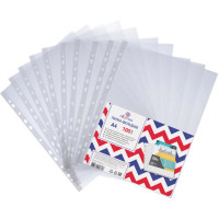 Папка-файл с боковой перфорацией А4 20мкм апельсиновая корка (Attomex) КОМПЛЕКТ 100шт./уп. арт.3050903 Папка-файл с боковой перфорацией А4 20мкм апельсиновая корка (Attomex) КОМПЛЕКТ 100шт./уп. арт.3050903