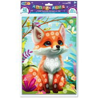 Аппликация геометрическая мозаика (MultiArt) Милые животные арт.EVAGEO-112396