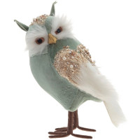 Игрушка декор. "Сова" 21см цв.мятный арт.791067 Игрушка декор. "Сова" 21см цв.мятный арт.791067