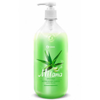 Туалетное мыло-крем 500мл жидкое дозатор Milana алоэ Grass арт.126600 Туалетное мыло-крем 500мл жидкое дозатор Milana алоэ Grass арт.126600