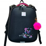 Ранец для девочек школьный (Stavia) Неоновый медведь черный 30х38х16 см арт.82257Б Ранец для девочек школьный (Stavia) Неоновый медведь черный 30х38х16 см арт.82257Б