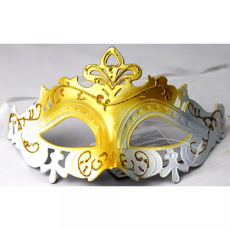 Маска карнавальная на глаза пластик "Полианна" цв.асс. арт.400149 Маска карнавальная на глаза пластик "Полианна" цв.асс. арт.400149