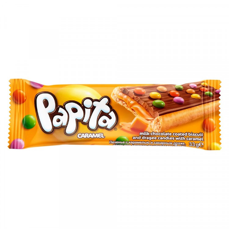 Печенье Solen Papita 33гр Карамель/Драже (Ст.24)