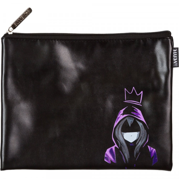 Папка школьная для тетрадей А5 на молнии кожзам deVENTE Я королева (I'm Queen) арт.8053540