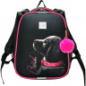 Ранец для девочек школьный (Stavia) Собачка мультиколор розовый 30х38х16 см арт.82259Б