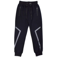 Брюки для мальчика артикул 510 размерный ряд 30/116-46/170 цвет черный