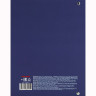 Тетрадь на кольцах А5 клетка 120 листов (Prof-Press) Однотонный синий-2 софт-тач арт.120-0155