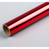 Пленка самоклеящаяся 45*100см (deVENTE) BOPP с алюминевым напылением 30мкм красная арт.8117306 Пленка самоклеящаяся 45*100см (deVENTE) BOPP с алюминевым напылением 30мкм красная арт.8117306
