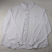 Блузка для девочки (Делорас) длинный рукав цвет белый арт.C64151N