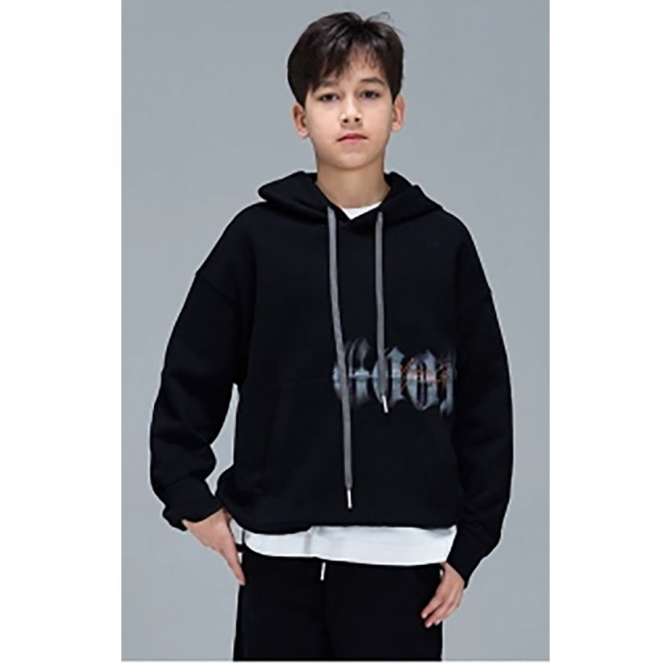 Толстовка для мальчика (DELORAS) артикул W55523 размер 34/134-44/164 цвет черный Толстовка для мальчика (DELORAS) артикул W55523 размер 34/134-44/164 цвет черный