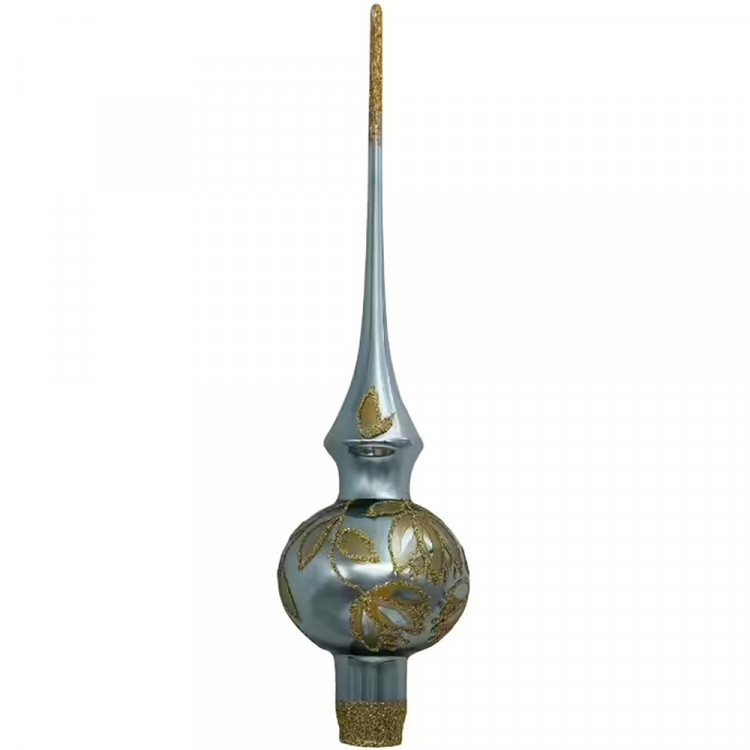 Наконечник на ёлку стекло 28см "Верхушка.Графика 66" п/у арт.КВ-224291