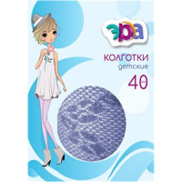 Колготки арт.П31-557  95% полиамид 5% эластан Фантазия цвет белый (Эра)