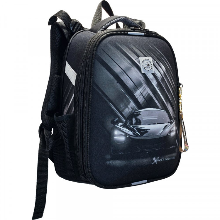 Ранец для мальчиков школьный (Stavia) Скорость мультиколор 30х38х16см арт.82261Б