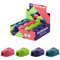 Точилка пластиковая (ErichKrause) контейнер 1 отверстие, "Charm Reef" арт.60034 (Ст.24)