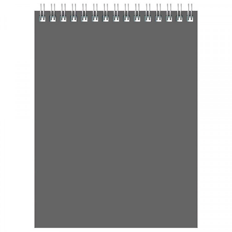 Блокнот А6 мягкая обложка на гребне 60 листов (BG) для конференций серый арт Б6гр60 8597 Блокнот А6 мягкая обложка на гребне 60 листов (BG) для конференций серый арт Б6гр60 8597